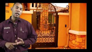 Ornamental Wrought Iron Fences and Gates in Tucson