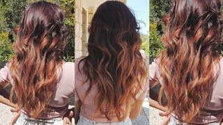 How I Color My Hair At Home | FT. Loreal 7.23 Bali Dark Rose Gold Hair | Looks Stunning |Best Color
