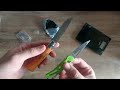 Lekki nóż turystyczny Opinel Inox Natural vs Aliexpress ultra light