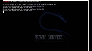 Brute Force SSH com Ncrack