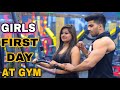 GIRLS FIRST DAY AT GYM| COMPLETE GUIDANCE FOR GIRLS/ WOMEN || MIX WORKOUT AT GYM