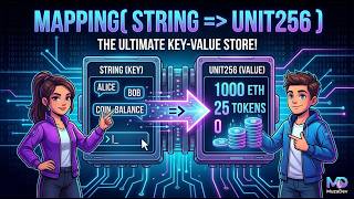 Mapping in Solidity Explained | Lecture-15 (Beginner Guide)