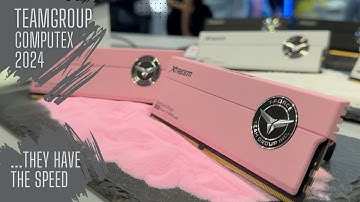 Teamgroup #computex2024... They have the speed!