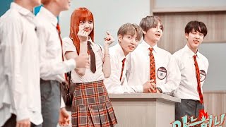 BTS and BLACKPINK on Knowing Brother: jealous Jeon Jungkook [ENG SUB.]