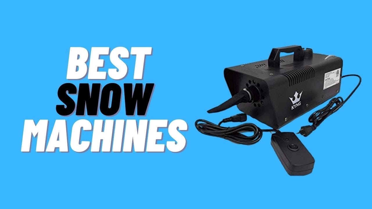 Top 5 Best Snow Machines Guide Reviews 2022 YouTube
