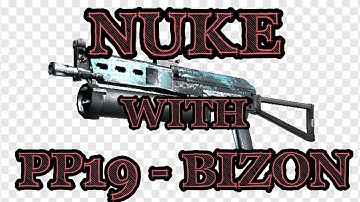 [ COD MOBILE ] NUKE with the PP19 - BIZON. My New Favorite Gun😎👍
