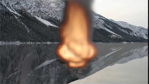 Blender - burning Suzanne