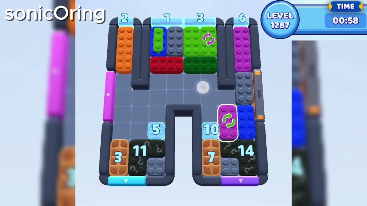 Color Block Jam Уровень 1287