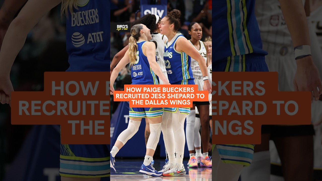 White shoes and playing with Paige Bueckers is all the convincing it took for Jess 👏
