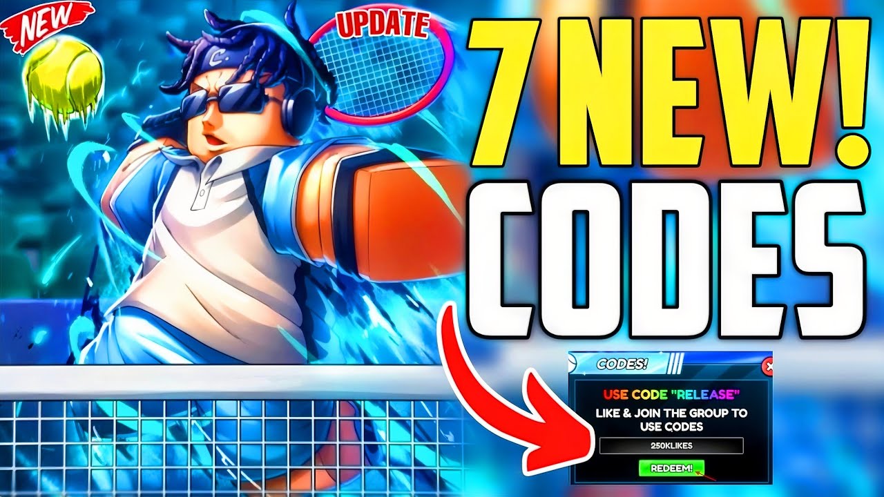 ❄️Потрясающее ОБНОВЛЕНИЕ!*[КОД]⚠️КОДЫ ДЛЯ TENNIS ZERO⚡КОДЫ ДЛЯ ROBLOX🎁TENNIS ZERO🎉 Обновление Rob...