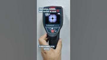 Bosch D-tect 120 Wall Scanner // #shorts