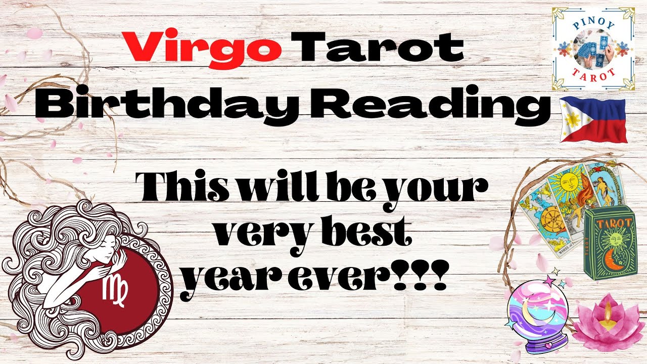 Virgo Birthday Tarot Card for the year 20222023 YouTube
