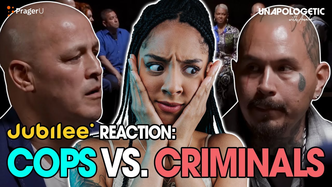 REACTION: Criminals vs. Cops Jubilee Middle Ground - YouTube