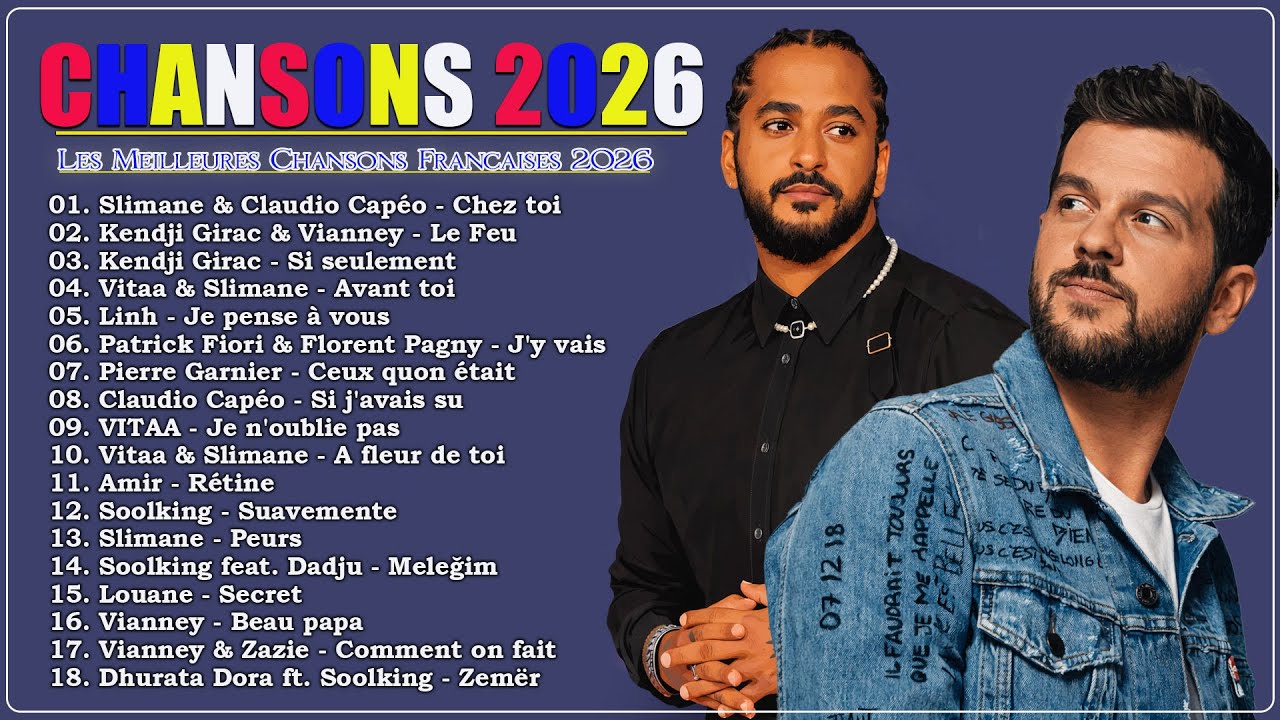 Musique 2026 Nouveauté 🗼 Chanson 2026 du Moment 🗼 Des Nouvelles Chansons Francaises