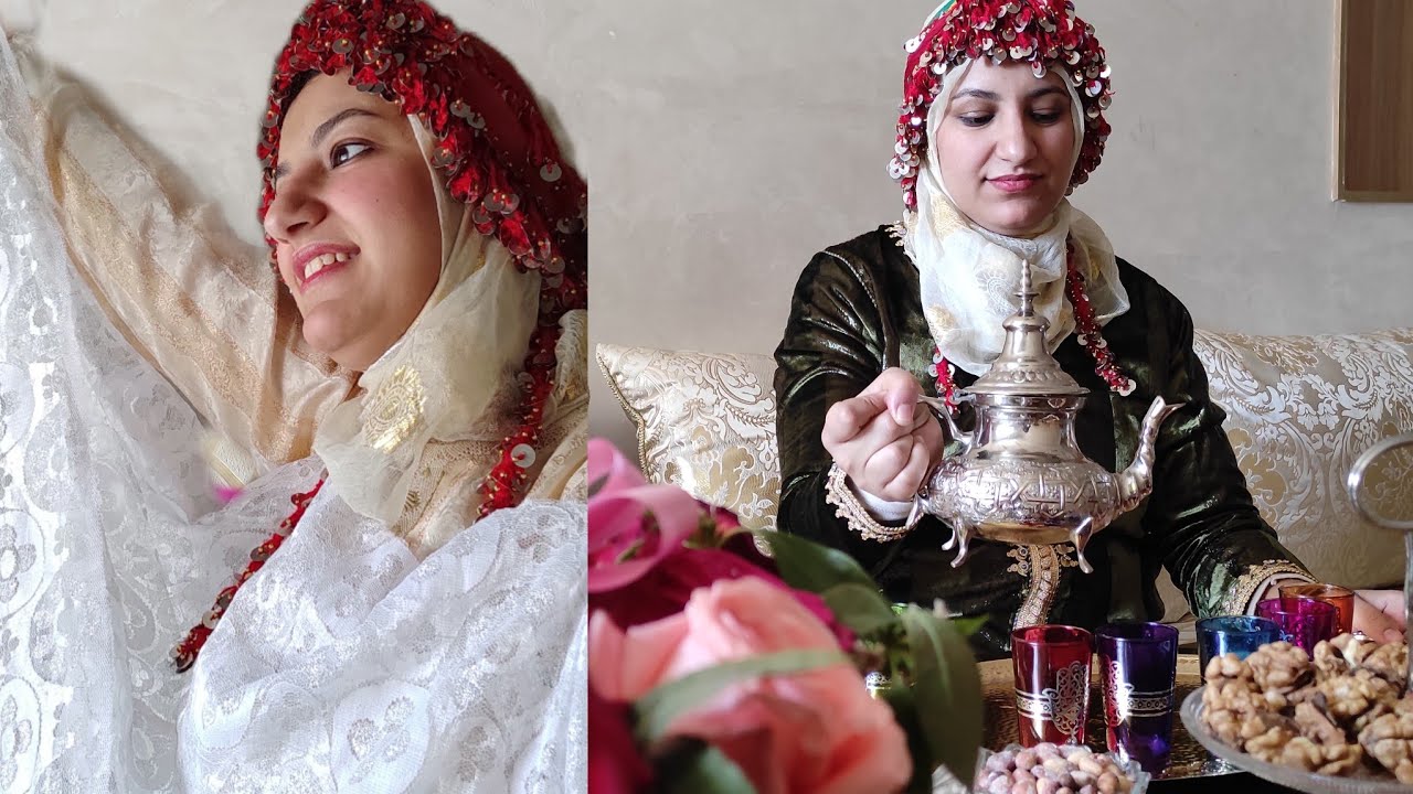 نهار الدبيحة💞سبوع أمازيغي باهازيج أمازيغية تقاليد ناس تنجداد نهار السابع النشاط