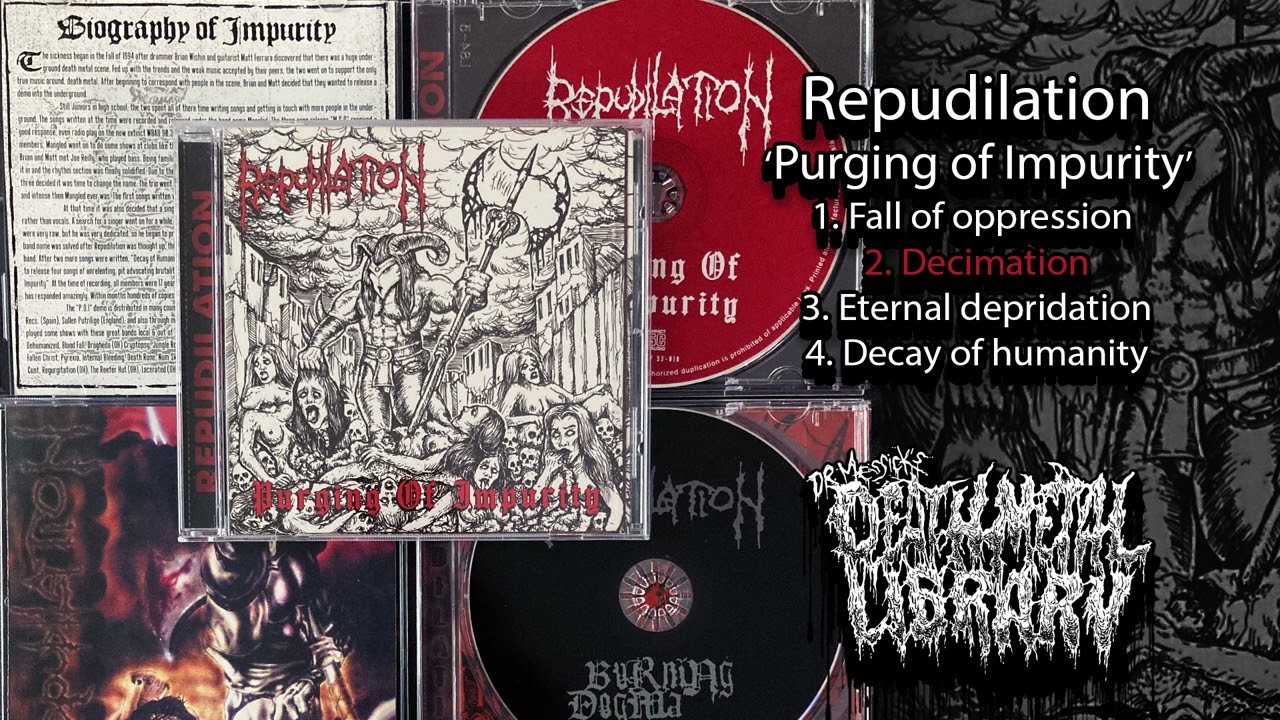Repudilation - Purging of Impurity (full demo 1996) - YouTube