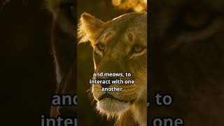 Fun Facts About Lions  Things You Wanna Know part-1 #lion #lions #lionvsbuffalo #lionvsdog #shorts