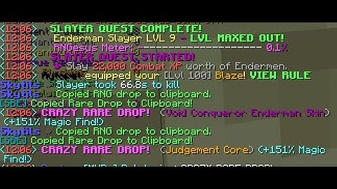 Judgement Core #2: 2 Rngesus drops in one boss!!! (Hypixel Skyblock)