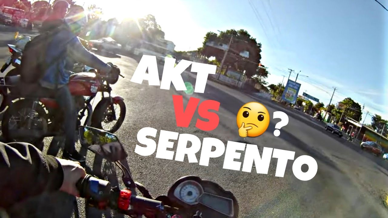Akt vs Serpento _ La runga 🏍 - YouTube