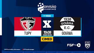 Tupy x Goiânia - Divisão de Acesso - 4ª rodada