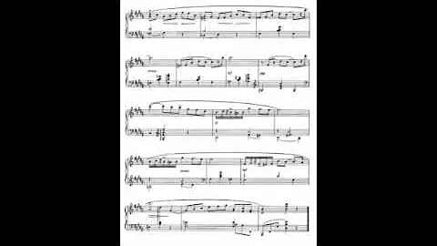 Scriabin - Four Preludes Op. 22 No. 3 - Allegretto in B Major