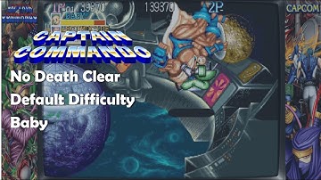 Captain Commando (Arcade) 1CC No Death with Baby (Default Difficulty)