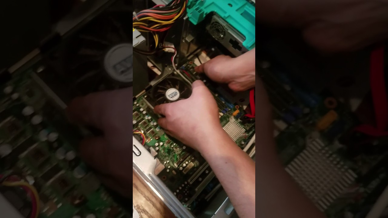 Removing system Board on hp media center m800 YouTube