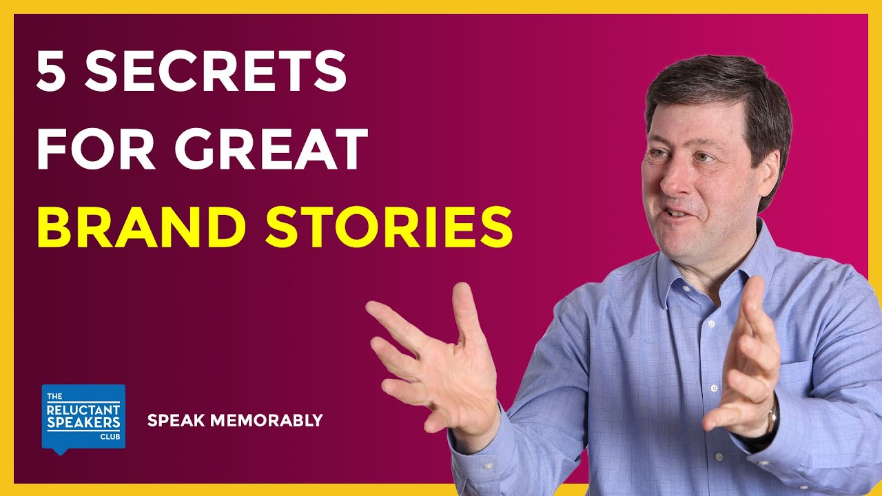 5 Secrets for Great Brand Stories YouTube
