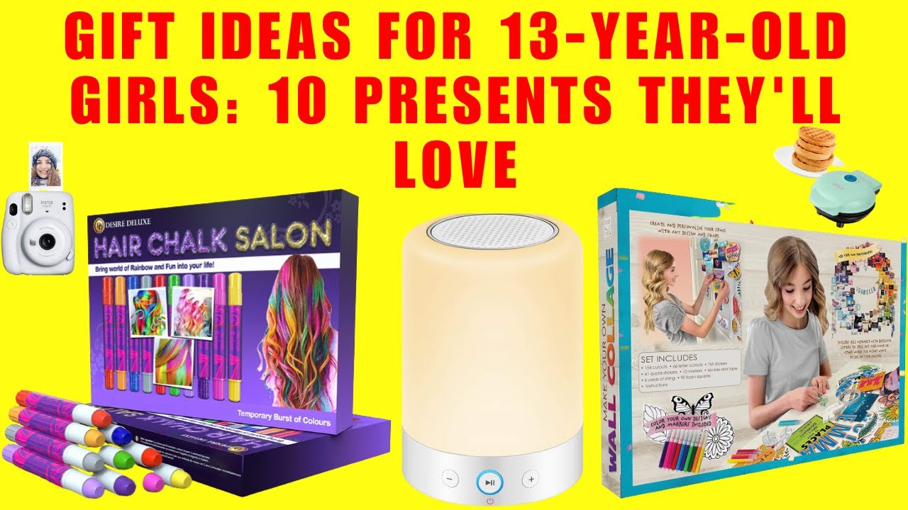 Gift ideas for 10 Year Old Girls and 13 Year Old Boys – Easy