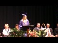 Funny graduation speech Whitney High School 2010