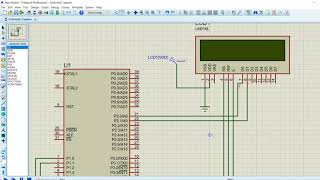 16x2 LCD Interfacing with 8051 Scroll Text Example using C Step by Step Keil and Proteus Simulation screenshot 4