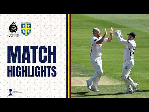 📲 DURHAM strike back with the ball on a finely balanced opening day at Lord's | MIDDLESEX HIGHLIGHTS