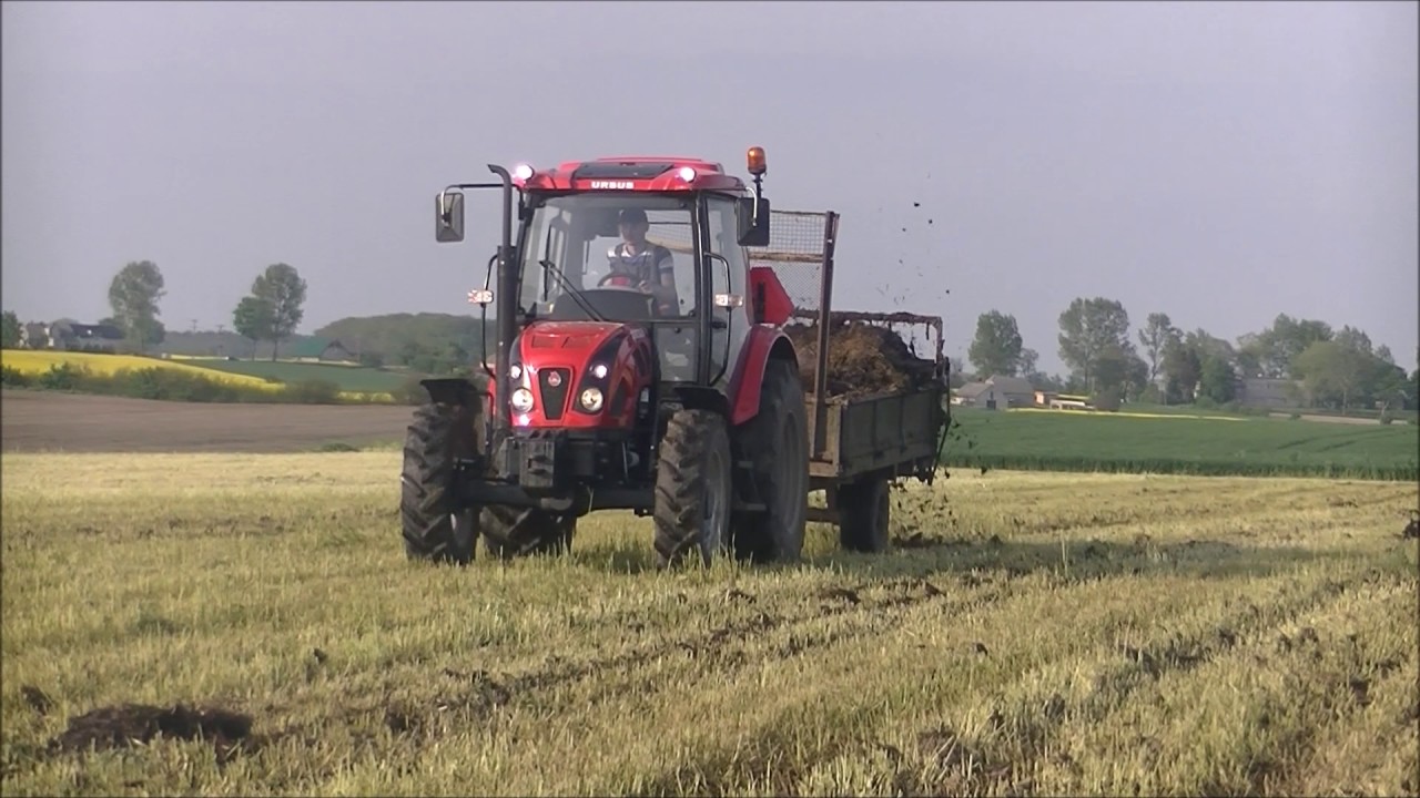 Obornik i orka Ursusem 1014 TDI 8 km/h