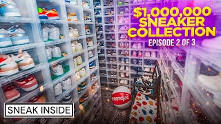Craziest Sneaker Collection In The World With JCollector23 (Episode 2 of 3) "SNEAK INSIDE"