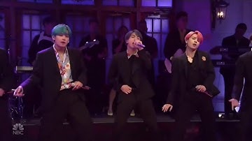 BTS SNL HD "Boy With Luv" JUNGKOOK ADLIB/HIGH NOTE