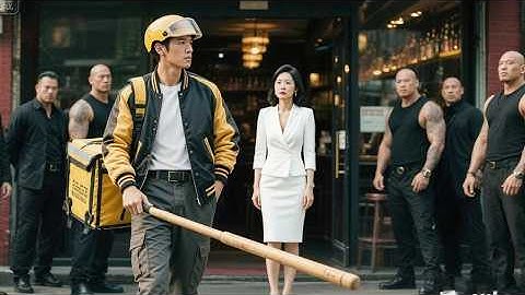 【Full】外賣小夥竟是最強武神！單挑200多人幫派，黑幫老大立馬跪下叫主人！！#短劇 #逆襲 #爽劇