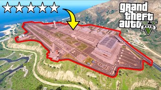 Can you lose Wanted Level inside Military Base?! (GTA 5 Mods)