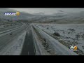 Winter Storm Causes Dangerous Driving Conditions Along Grapevine