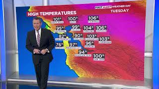 Monday evening First Alert Weather Day forecast