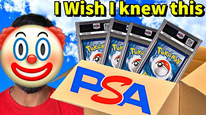 WATCH THIS before grading your Pokemon cards with PSA!