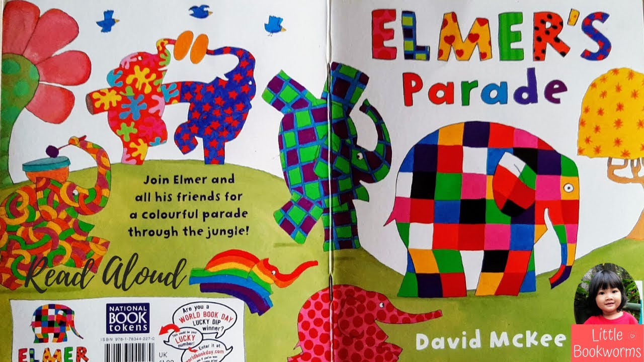 Elmer's Parade - Interactive Storybook for Preschoolers with 7 Fun Activities for Children