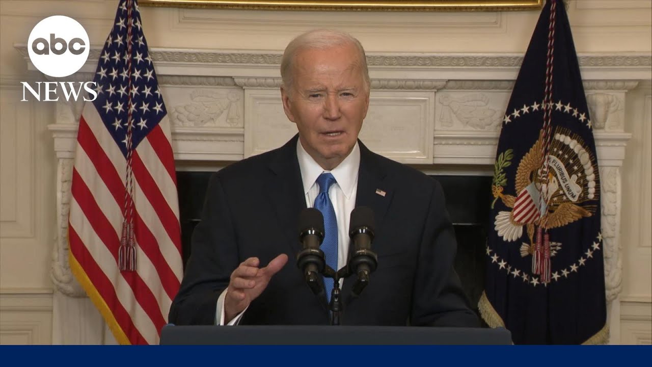 ⁣Biden calls on the House to pass Ukraine and Israel aid bill immediately