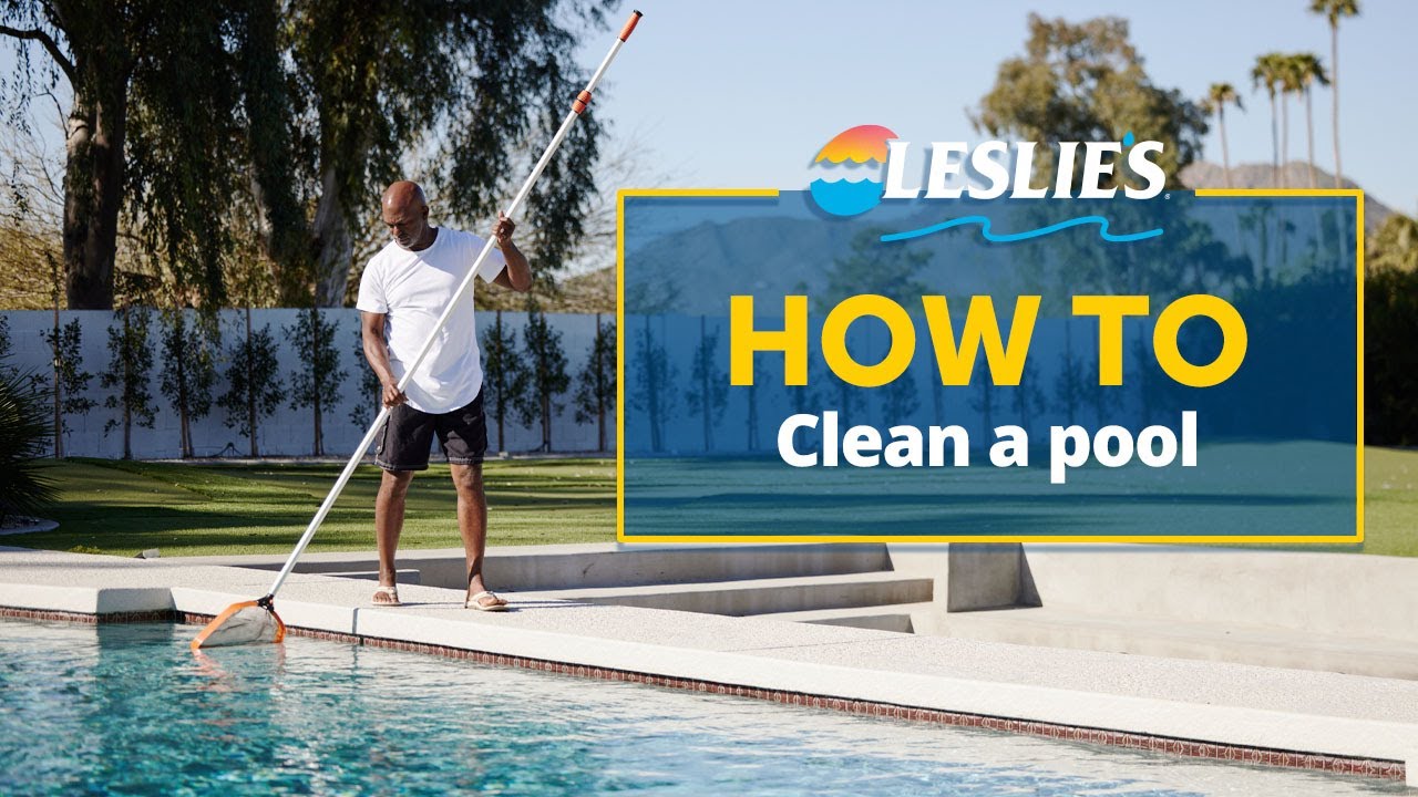 How to Clean a Pool | Leslie's - YouTube