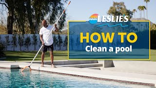 How To Clean A Pool Leslies