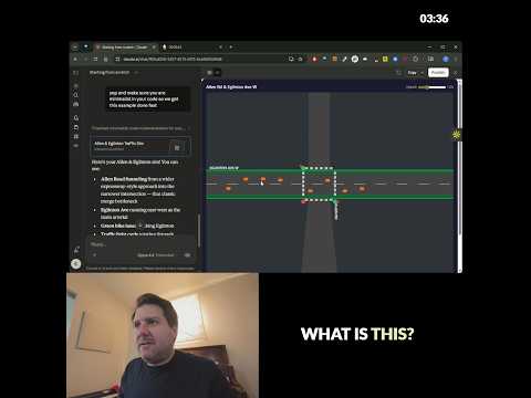Thumbnail for Claude Traffic Simulation in 8 Minutes