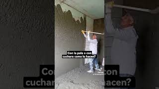 El Tarrajear Con Pala Más Rápido Resimi