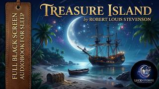 Treasure Island by Robert Louis Stevenson | Full Black Screen | Sleep Audiobook