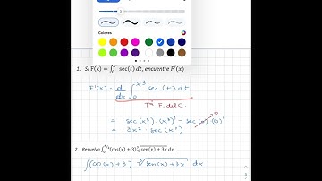 Primer y Segundo Teorema Fundamental del Cálculo