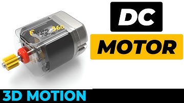 DC Motor Motion #mechanical #cad #solidworks #engineering #fusion360 #mechanism #education