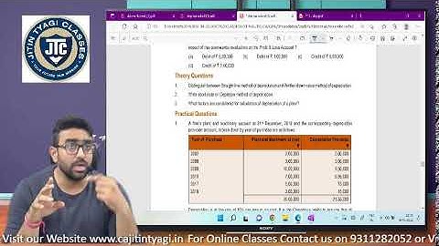 10 Marks Confirm out of Depreciation Chapter for CA Foundation || Dec 2022 || CA CS Jitin Tyagi||